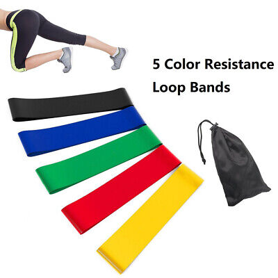 Yoga Workout Resistance Loop Bands 5X, 2X